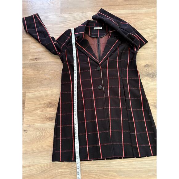 Anthropologie Avec Les Filles Sigrid Longline Blazer - Size Large - OC - Picture 10 of 12